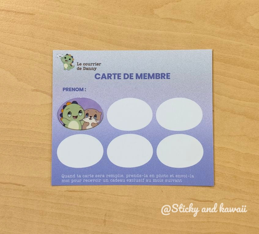 Courrier de Danny international